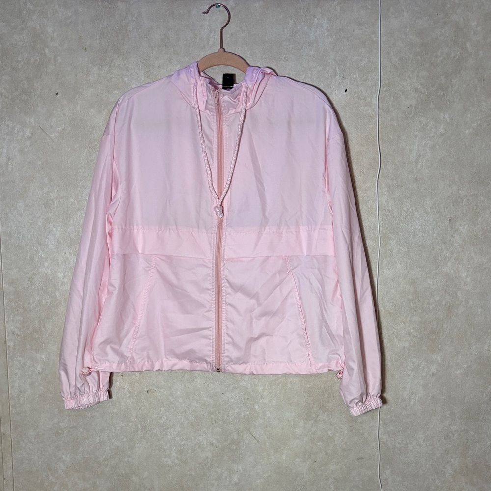 SHEIN Light Pink Utility Jacket
